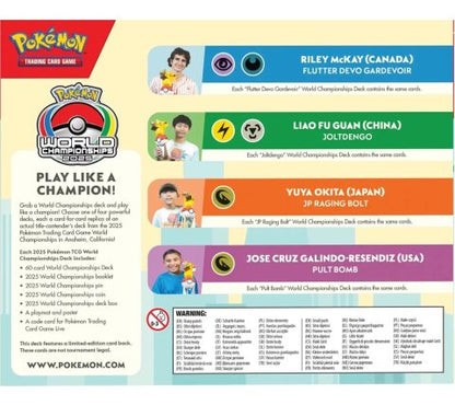Pokémon TCG World Champions Deck (WCS 2025)