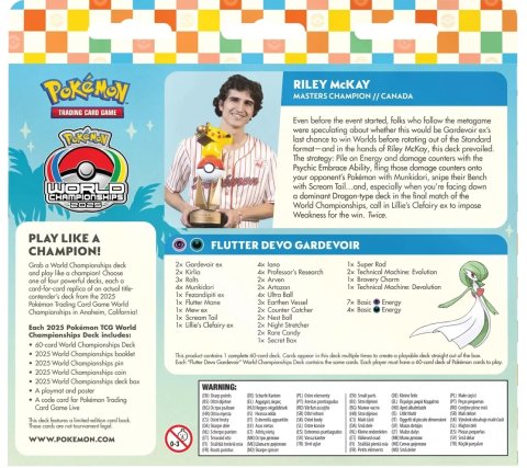 Pokémon TCG World Champions Deck (WCS 2025)