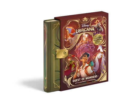 Disney Lorcana – Quest of Wonders – An Illumineer’s Lorebook – With Promocard