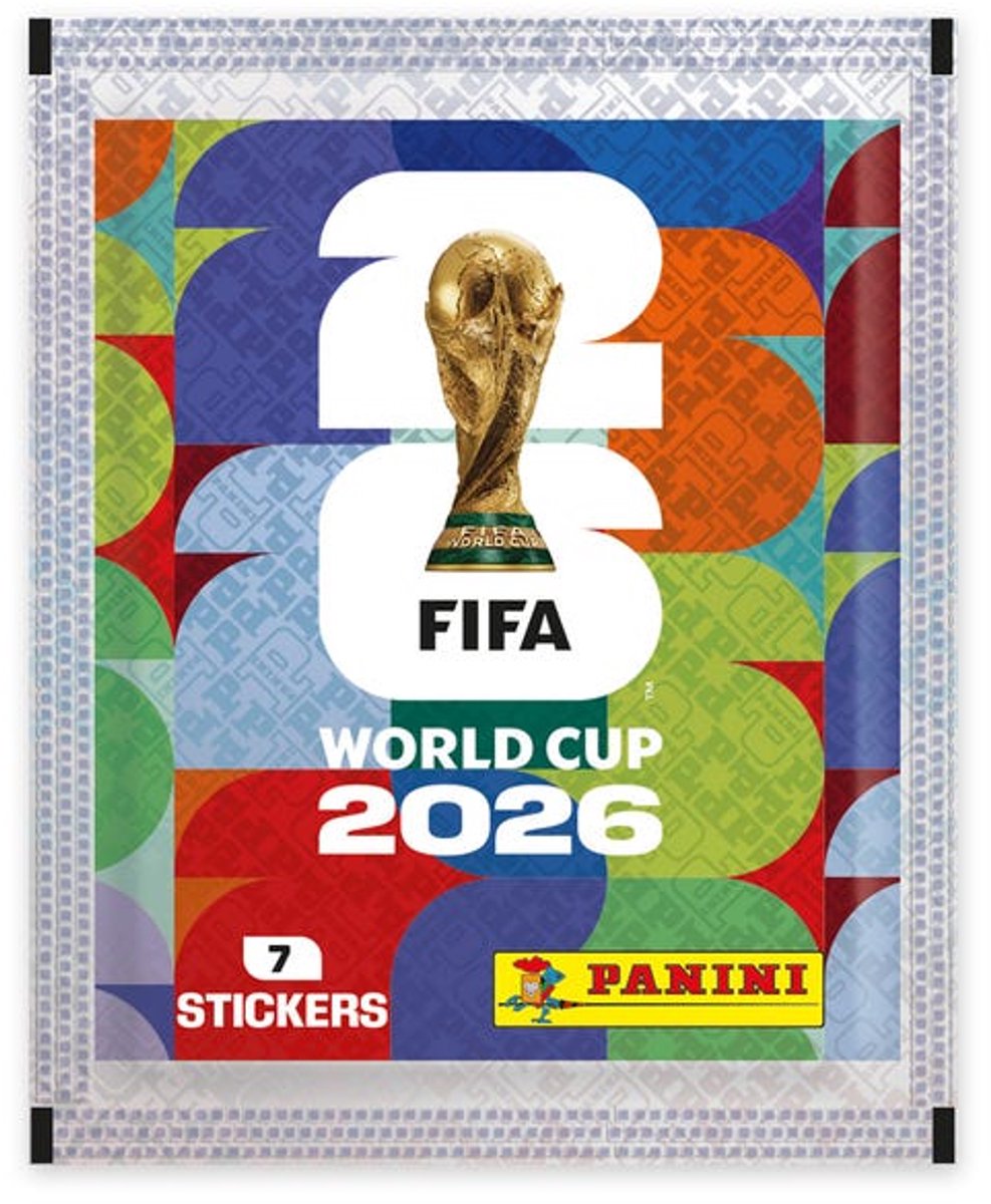 Pack de 20 vignettes autocollantes FIFA World Cup 2026