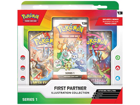 Pokémon First Partner Illustration Collection Series 1