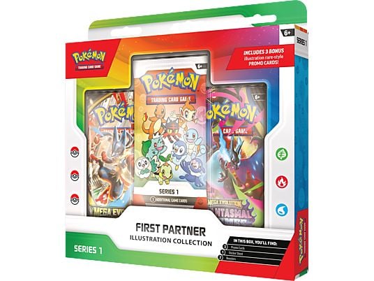 Pokémon First Partner Illustration Collection Series 1
