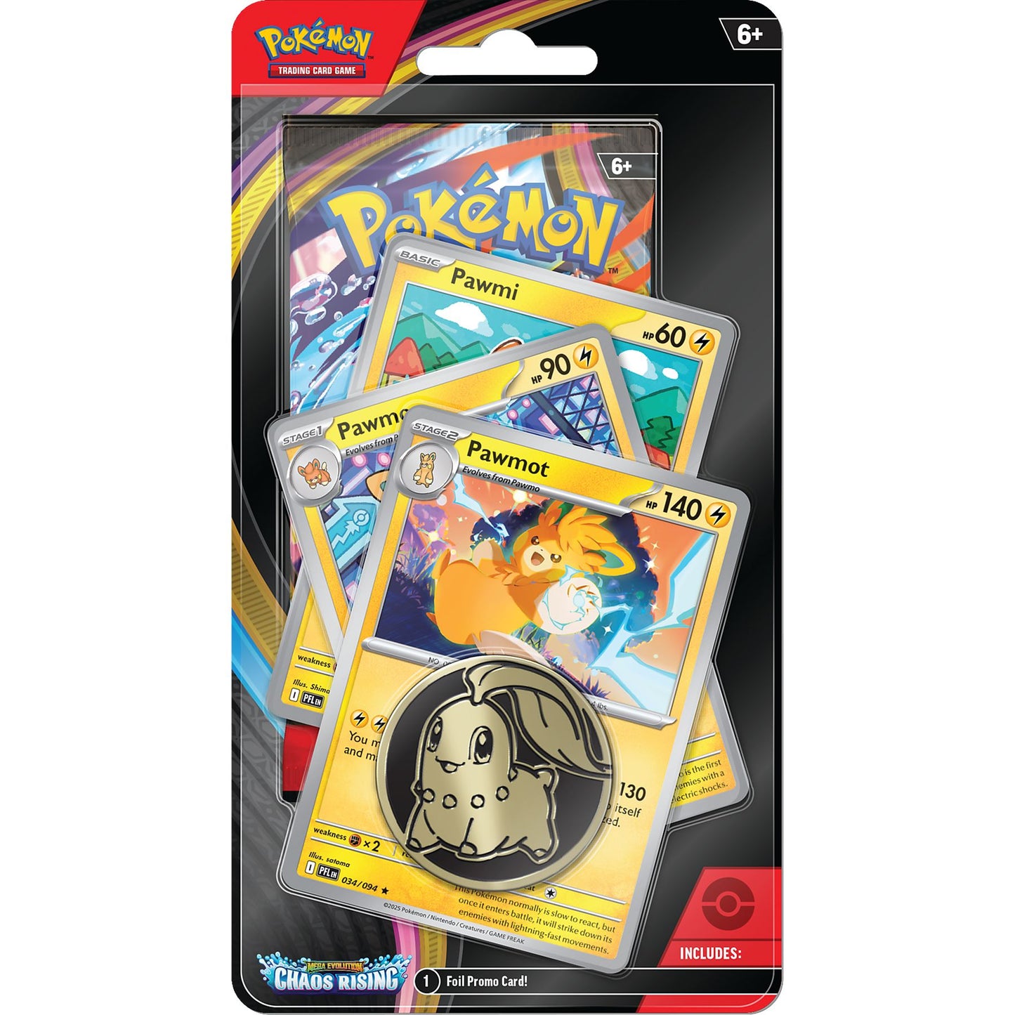 Pokémon ME04 Chaos Rising Premium Checklane Blister