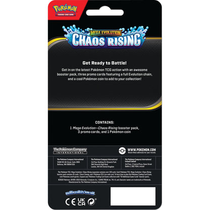 Pokémon ME04 Chaos Rising Premium Checklane Blister