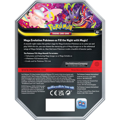 Boîte Pokémon Mega Moonlit ex
