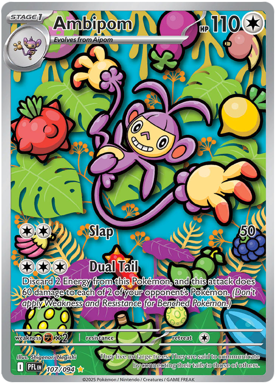 Ambipom - Phantasmal Flames - 107/094