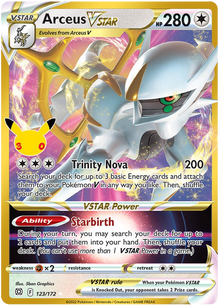 Arceus VSTAR - 30th Celebration - 123/172