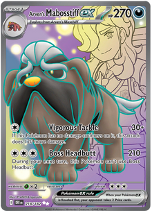 Arven's Mabosstiff ex - Destined Rivals - 218/182