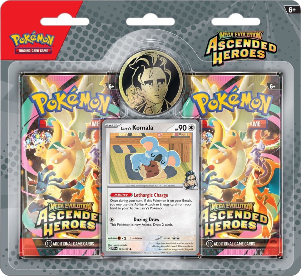 Pokémon Ascended Heroes 2-Pack Blister