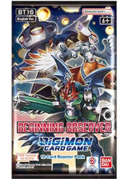 Digimon TCG S16 Beginning Observer Booster Pack