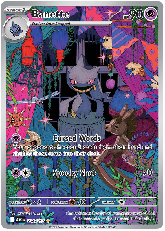 Banette - Ascended Heroes - 234/217