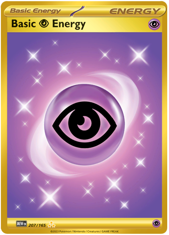 Basic Psychic Energy - Scarlet & Violet 151 - 207/165