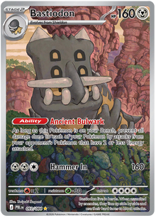 Bastiodon - Pitch Black - 093/084