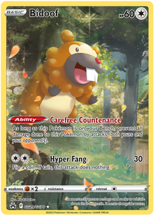 Bidoof - Crown Zenith - GG29/GG70