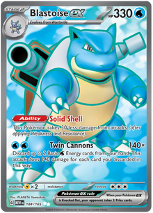 Tortank ex - Écarlate et Violet 151 - 184/165