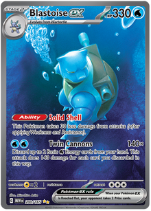 Tortank ex - Écarlate et Violet 151 - 200/165