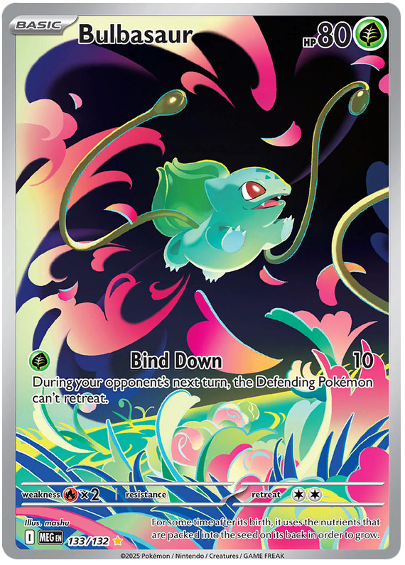 Bulbasaur - Mega Evolution - 133/132