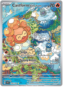 Castform Sunny Form - Étincelles déferlantes - 195/250