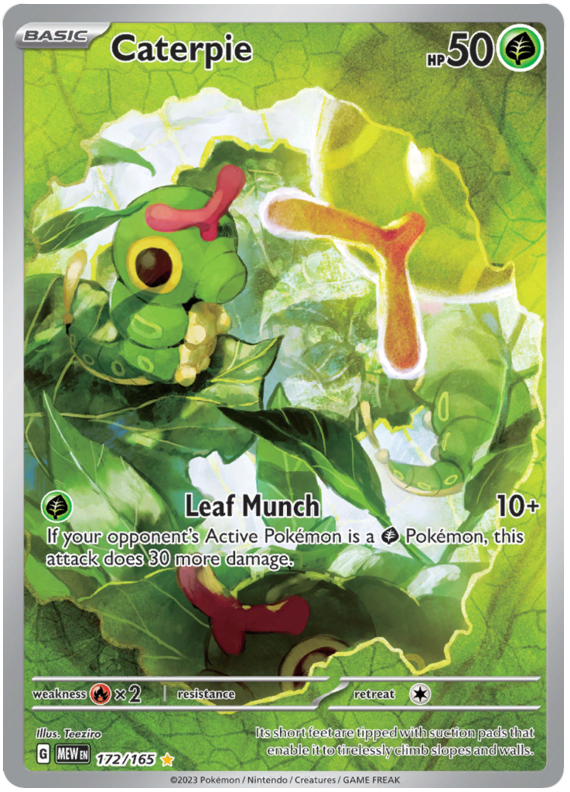 Caterpie - Écarlate et Violet 151 - 172/165