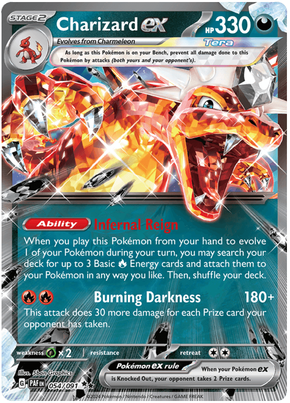 Charizard ex - Paldean Fates - #054