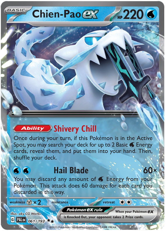 Chien-Pao ex - Paldea Evolved - #061