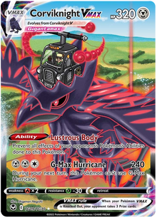 Corviknight VMAX – Silver Tempest – TG19/TG30