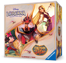 Lorcana Lorcana TCG Reign of Jafar Illumineer's Trove - Ontdek de magie en verzamel de kracht! Beleef de magie van Disney Lorcana op een geheel nieuwe manier met de Reign of Jafar Illumineer's Trove! Deze exclusieve verzameldoos is de ultieme aanvulling v
