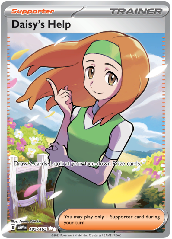 Daisy's Help - Scarlet & Violet 151 - 195/165
