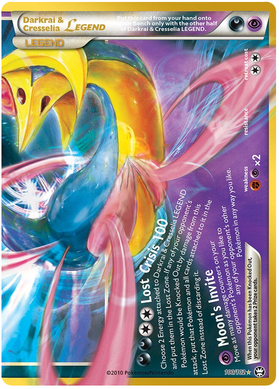 Darkrai & Cresselia - 30th Celebration - 100/102
