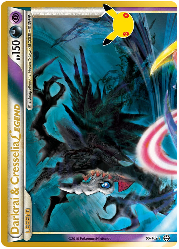 Darkrai & Cresselia - 30th Celebration - 99/102