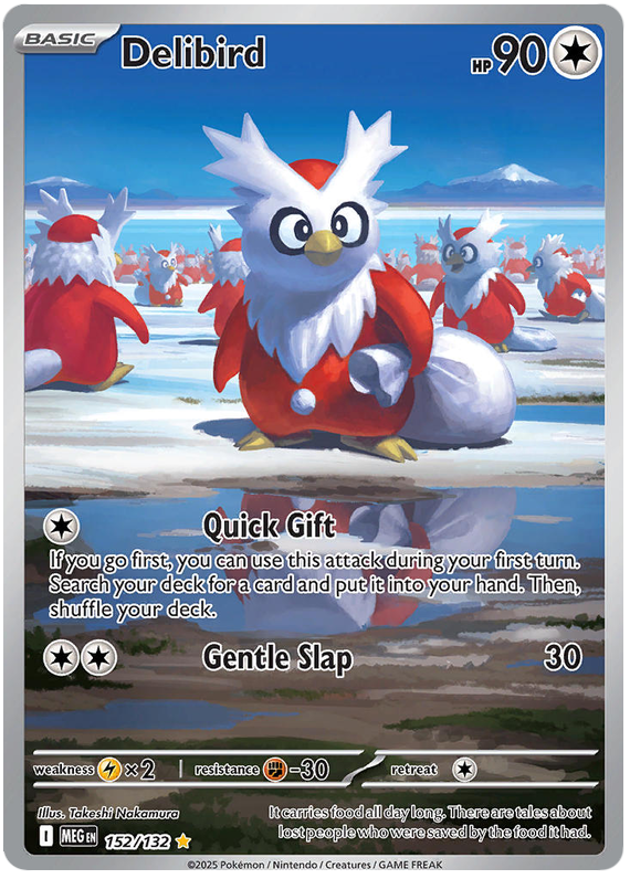 Delibird - Méga-Évolution - 152/132