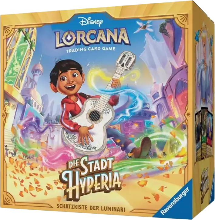 Lorcana TCG Die Stadt Hyperia Schatzkiste der Luminari