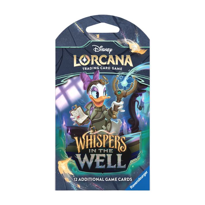 Lorcana TCG Whispers in the Well Sleeved Booster Pack