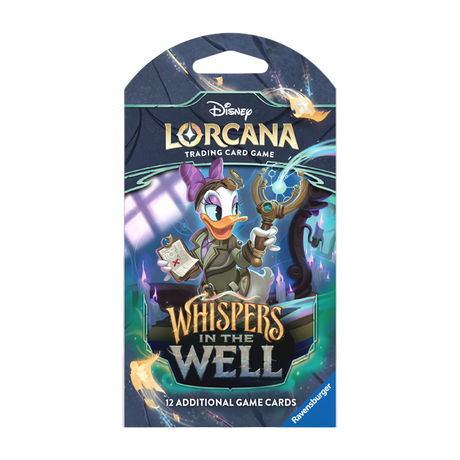 Lorcana TCG Whispers in the Well Sleeved Booster Pack