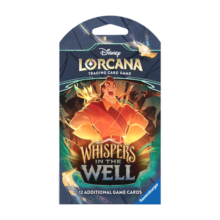 Lorcana TCG Whispers in the Well Sleeved Booster Pack