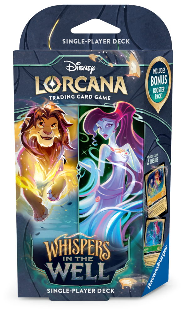 Deck de Démarrage Lorcana TCG Murmures dans le Puits