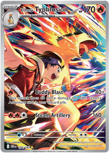 Ethan's Typhlosion - Destined Rivals - 190/182