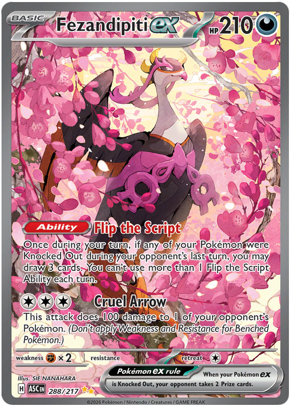Fezandipiti ex - Ascended Heroes - 288/217