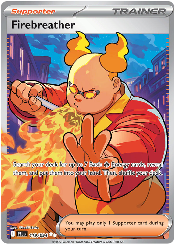 Crache-feu - Flammes spectrales - 119/094