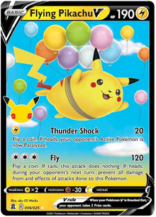 Fliegendes Pikachu V - Celebrations - 006/025