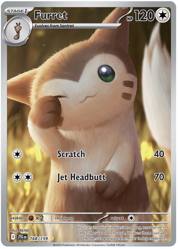 Furret - En voyage - 168/159