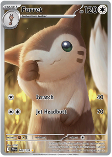 Furret - En voyage - 168/159