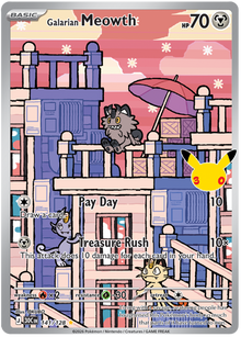 Galarian Meowth - 30th Celebration - 141/128