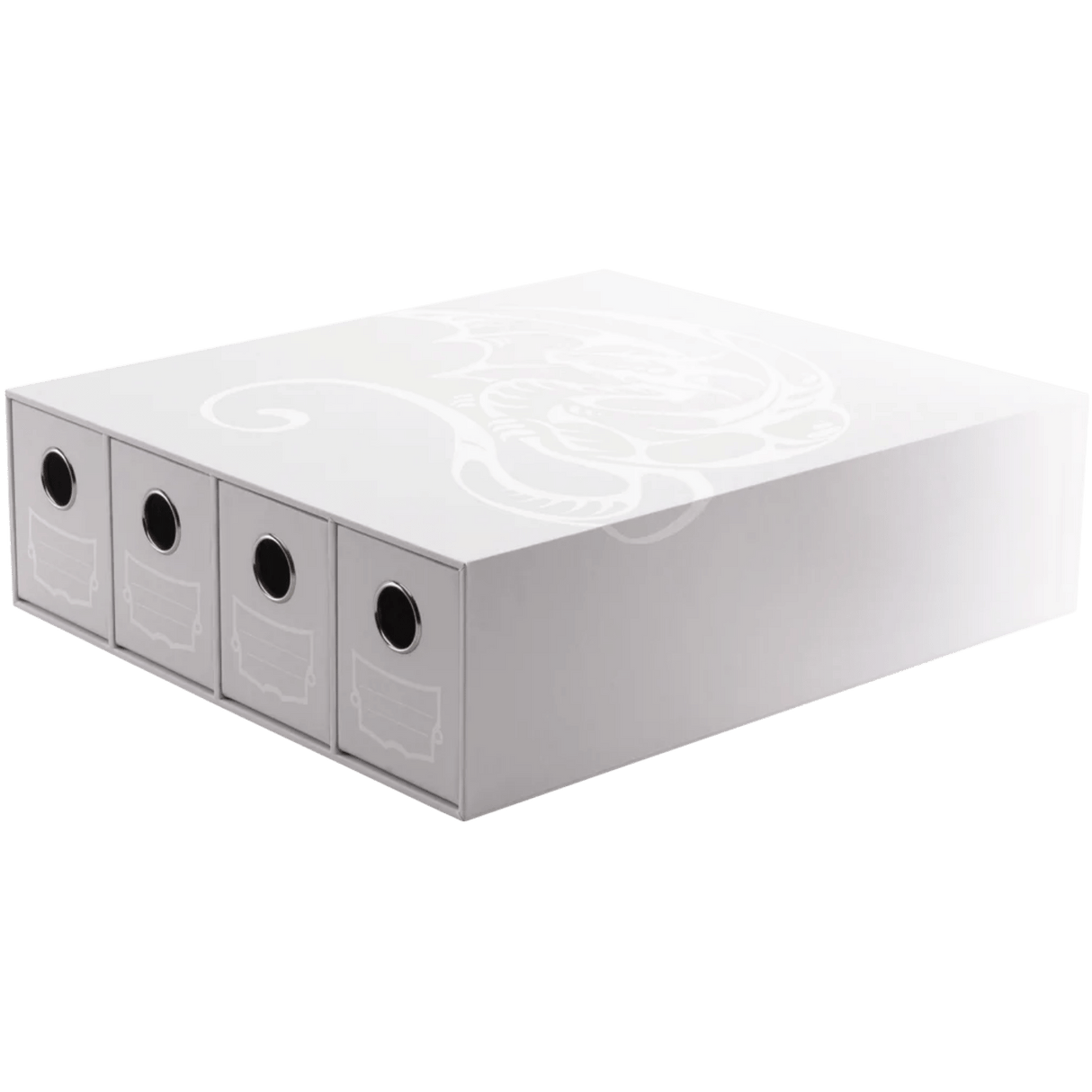 Dragon Shield Storage - Card Drawers Fortress - Horizontal - 4 - White