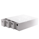 Dragon Shield Storage - Card Drawers Fortress - Horizontal - 4 - White