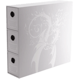 Dragon Shield Storage - Card Drawers Fortress - Vertical - 3 XL - White
