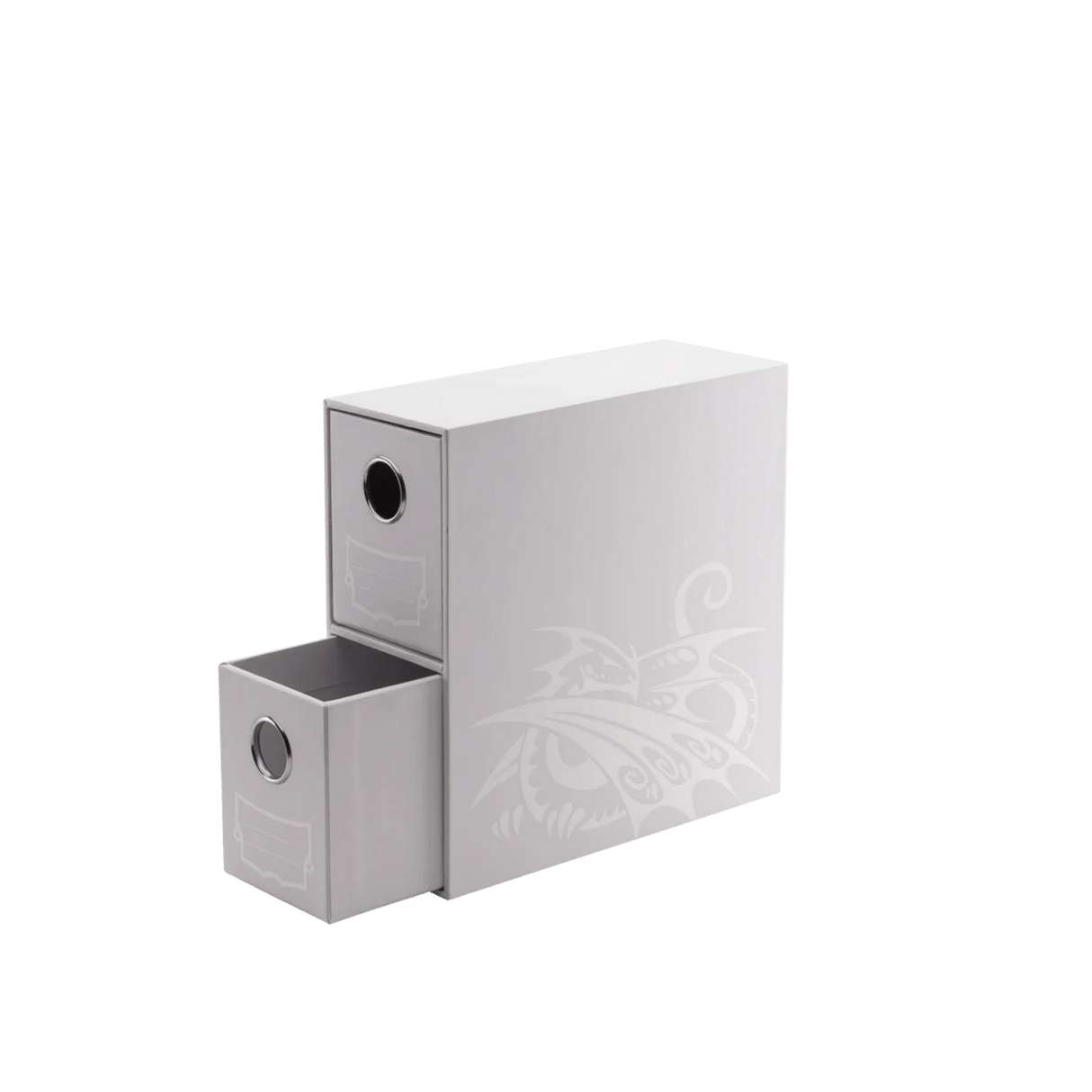 Dragon Shield Storage - Card Drawers Fortress - Vertical - 2 - White