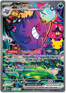 Gengar ex - 30th Celebration - 154/128