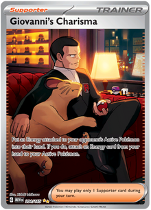 Giovanni's Charisma - Scarlet & Violet 151 - 204/165