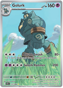 Golurk - Black Bolt - 123/086